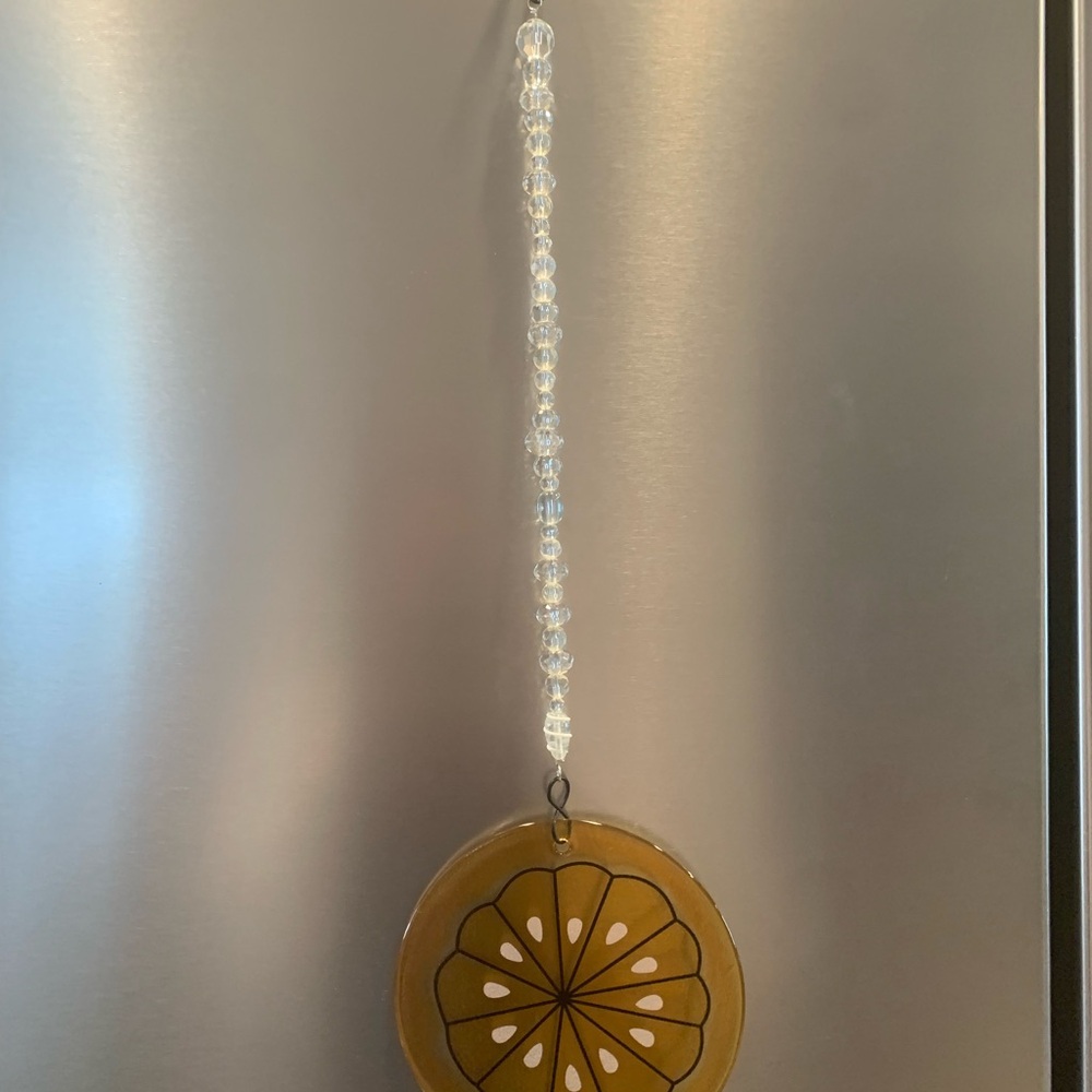 Glass Beaded Hanging Citrus Suncatcher